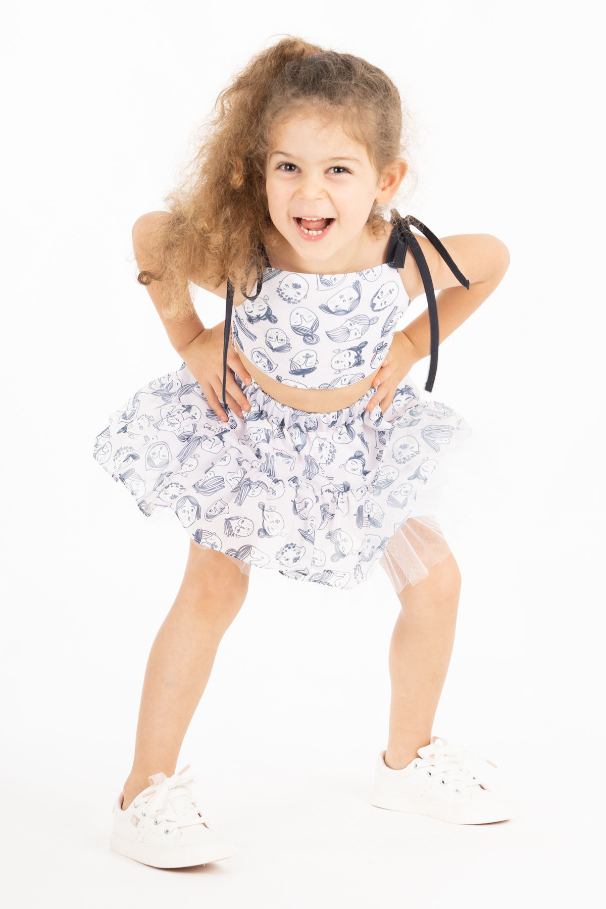 Friendly Faces Two Pieces