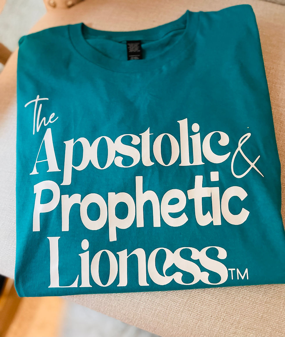 Thumbnail: The Apostolic & Prophetic Lioness T-shirt Edition 