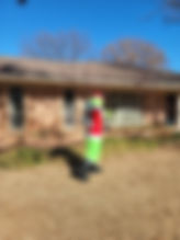 Christmas lights removal