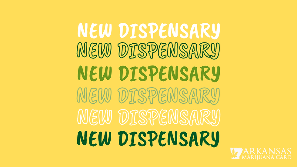 new dispensary in arkansas