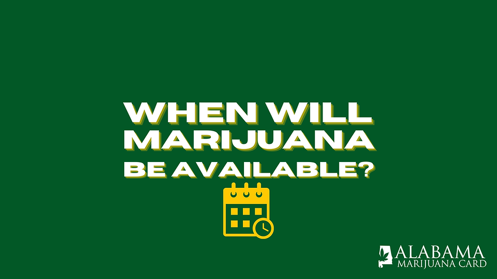 When Will Marijuana Be Available?