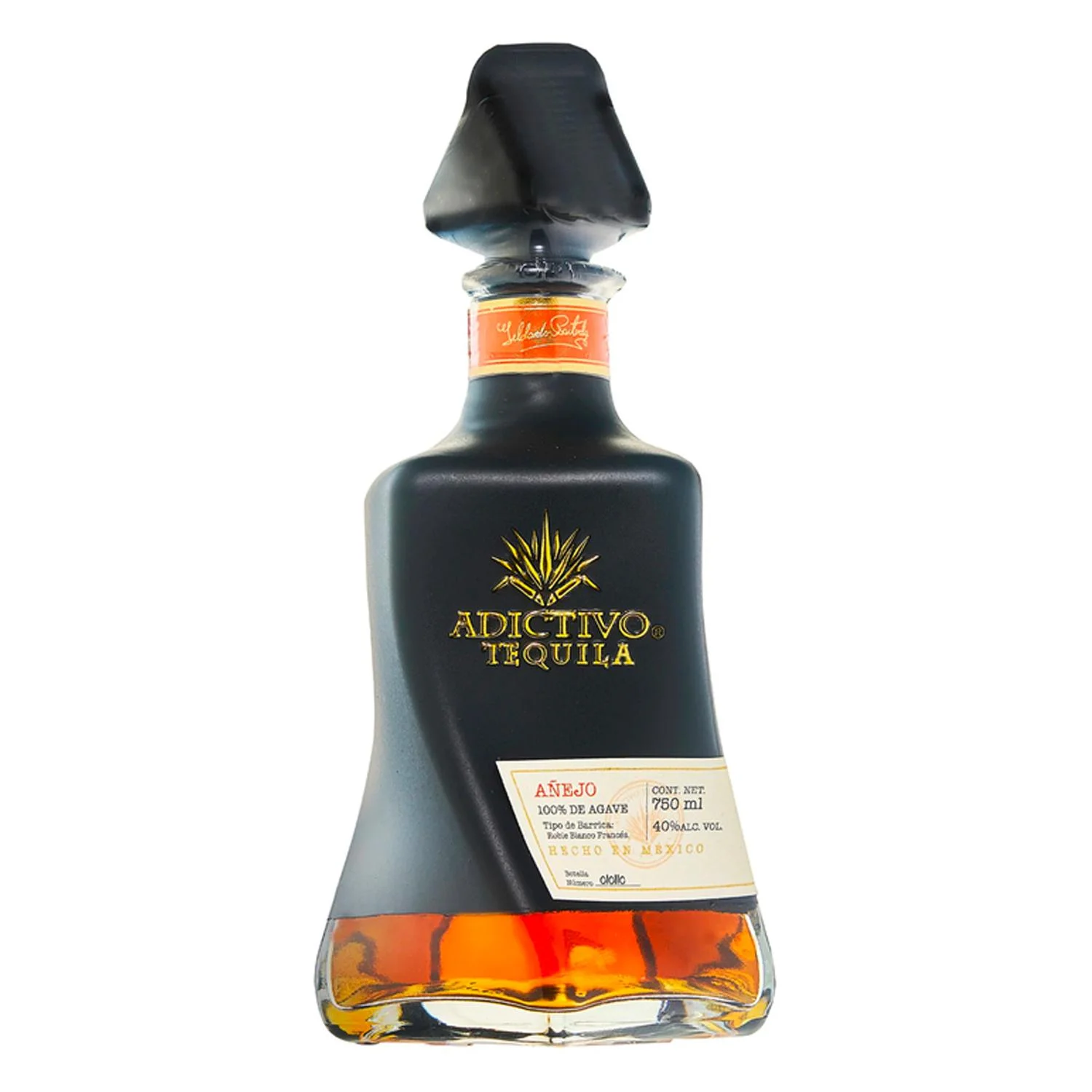 Tequila Adicitvo Añejo Black 800  ml