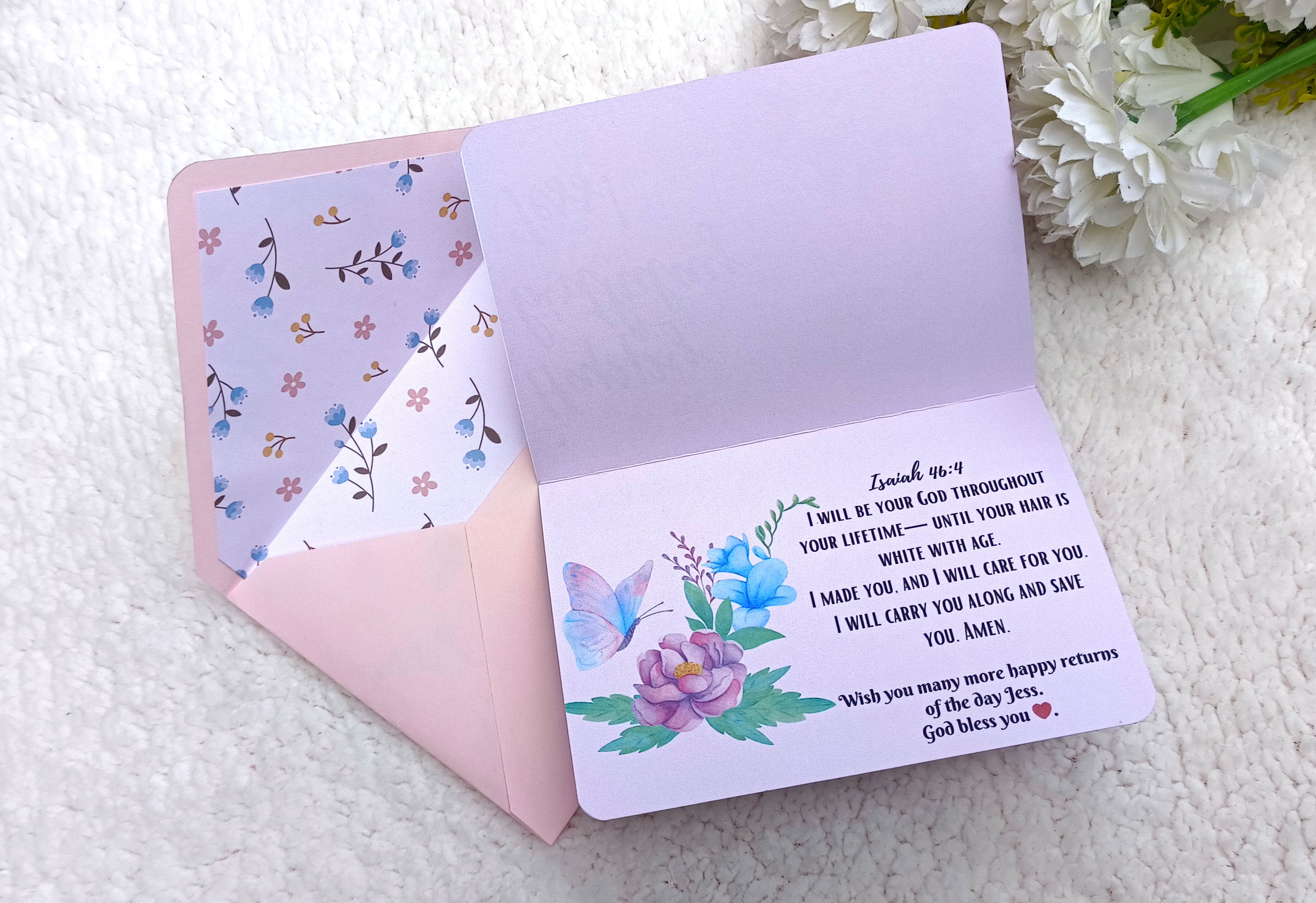 Personalised Greeting Card