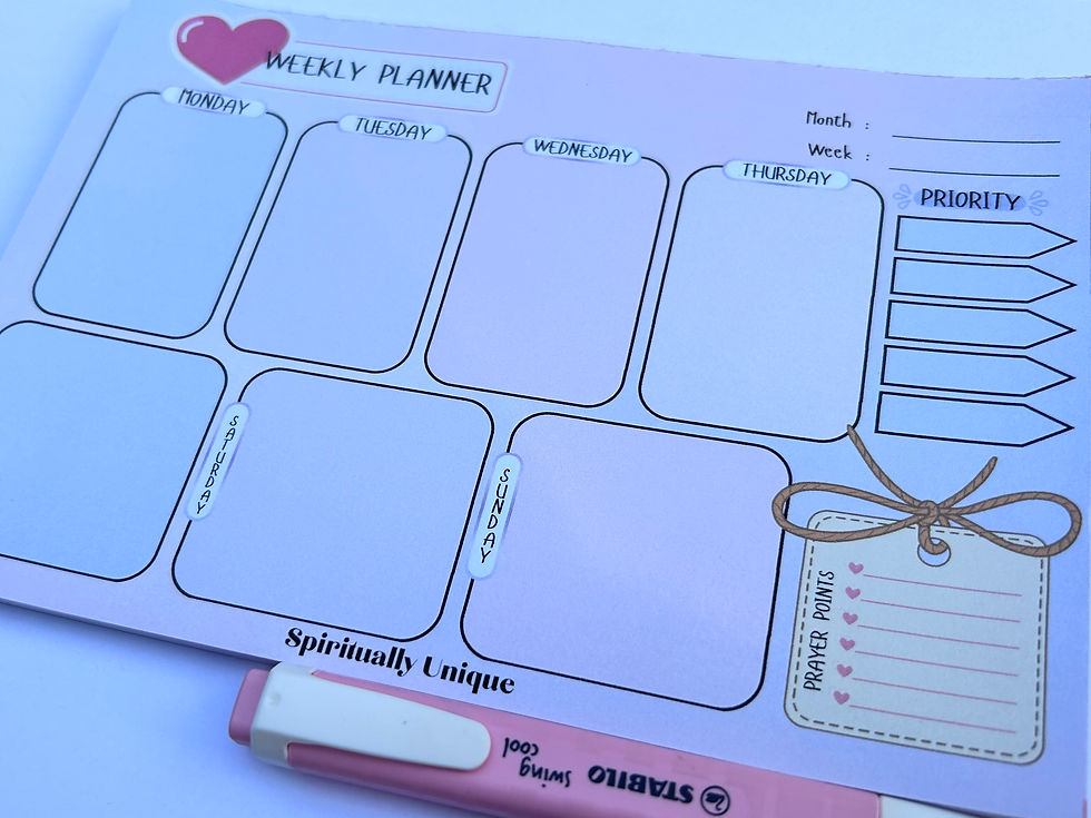Thumbnail: Weekly Planner Notepad