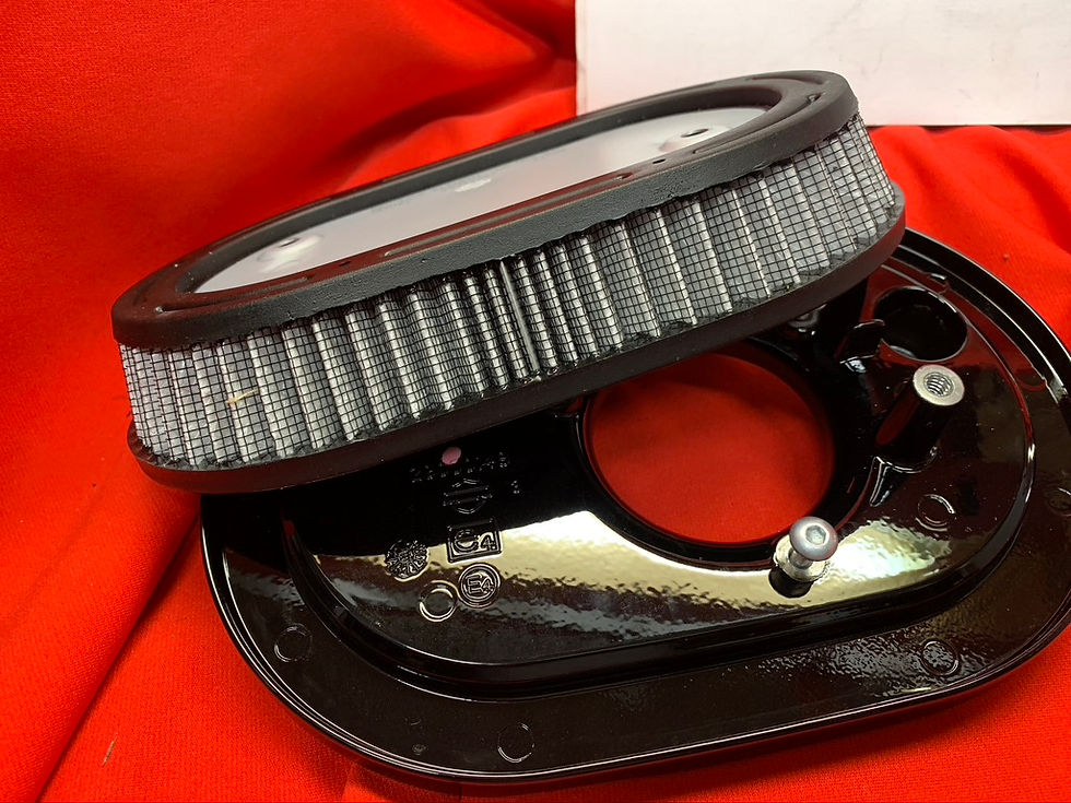 Thumbnail: Genuine 17-21 Harley Softail 114 Chrome Ventilator Milwaukee Eight 8 Air Cleaner