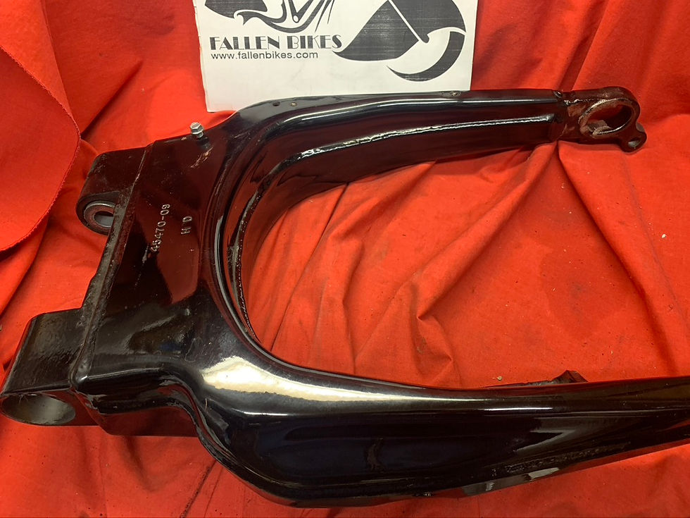 Thumbnail: GenuineGenuine Harley 09-20 Touring Rear Frame Fork Swing Arm Black 45470-09