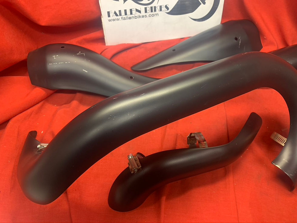 Thumbnail: Genuine Harley Exhaust Black Heat Shields  V-ROD Night Rod