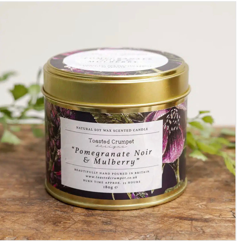 Toasted Crumpet Pomegranate Noir & Mulberry Candle