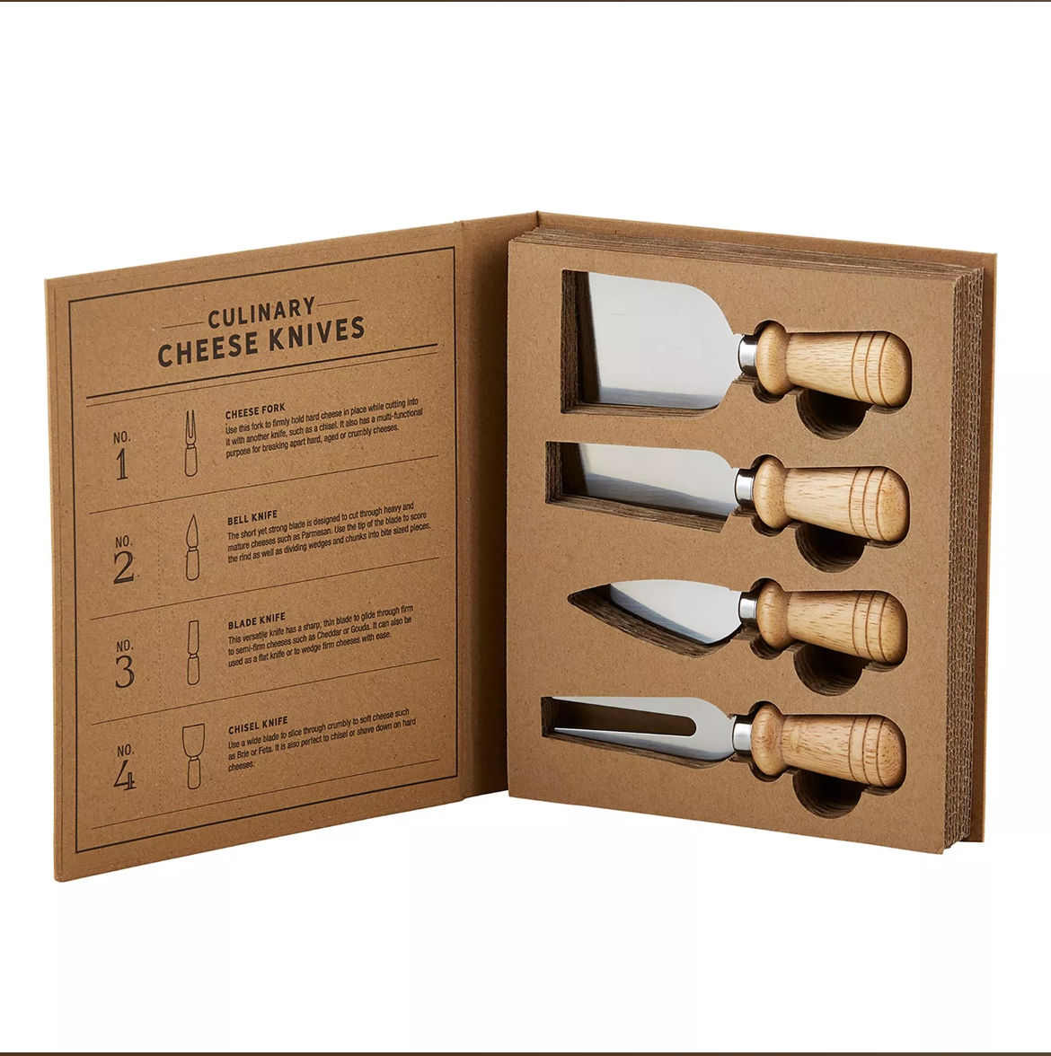 Santa Barbara Cheese Knives Gift Set