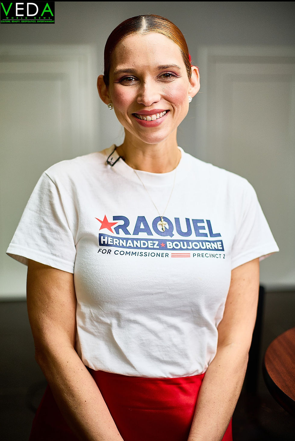RAQUEL HERNANDEZ BOUJOURNE: A CANDIDATE OF ACCOUNTABILITY | PHOTO BY MICHAEL THERVIL | VEDA WORLD NEWS