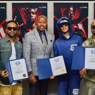 MEOCHEA MONEY HONORS B2K AT BOYS 4 LIFE WHERE IT ALL STARTED MILLENNIUM TOUR | PHOTO BY MICHAEL THER