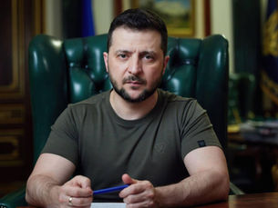 VLADIMIR ZELENSKY: HARD HEAD MAKES A SOFT ASS