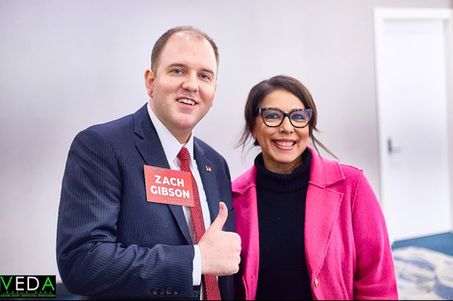 ZACH GIBSON TX CANDIDATE FIRST COURT OF APPEALS PLACE 3 | PHOTO BYMICHAEL THERVIL | VEDA WORLD NEWS