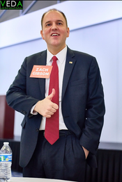 ZACH GIBSON TX CANDIDATE FIRST COURT OF APPEALS PLACE 3 | PHOTO BYMICHAEL THERVIL | VEDA WORLD NEWS