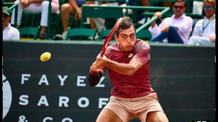 DAY 7: SINGLES - 2026 ATP 250 FAYEZ SAROFIM & CO U.S. MEN’S CLAY COURT TENNIS CH AMPIONSHIP | ROMAN ANDRES BURRUCHAGA | PHOTO BYH MICHAEL THERVIL VEDA WORLD NEWS