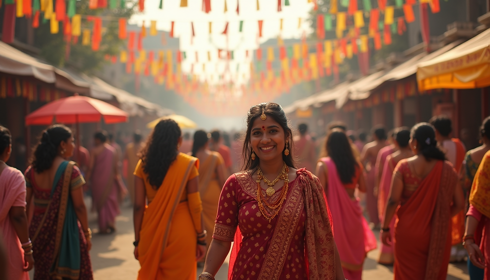 EXPLORING THE RICHNESS OF INDIAN CULTURE & CUISINE TRADITIONS FESTIVALS & FAMILY GATHERINGS