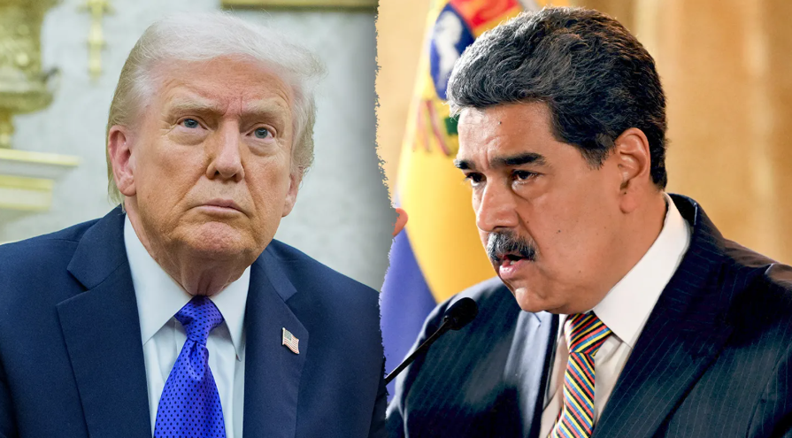 TRUMP DECLARES VENEZUELA A TERRORIST ORGANIZATION | AARON SCHWARTZ/CNP/BLOOMBERG VIA GETTY IMAGES; JUAN BARRETO/AFP VIA GETTY IMAGES