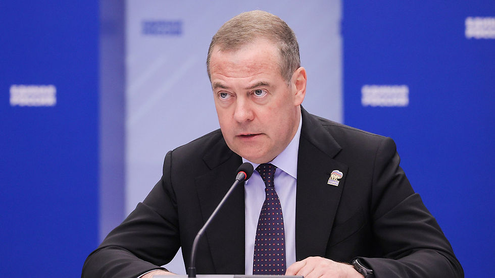 DEMITRY MEDVEDEV: “RUSSIA ISN’T ISRAEL OR EVEN IRAN” | PHOTO BY TASS