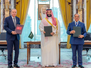 PAKISTAN, SAUDI ARABIA, TÜRKIYE SIGN TRILATERAL SECURITY DEFENSE/MECCA PACT DUE TO AMERICA'S FAILED SECURITY PROMISES