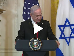 PRESS CONFERENCE: PRESIDENT TRUMP & PRIME MINISTER NETANYAHU