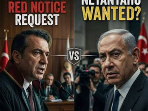 TURKIYE ISSUES ARREST WARRANT FOR BENJAMIN NETANYAHU; PUSHES FOR INTERPOL INTERNATIONAL RED NOTICE