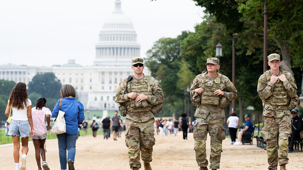 DONALD TRUMP TO DEPLOY NATIONAL GUARD TO MAJOR U.S. CITIES