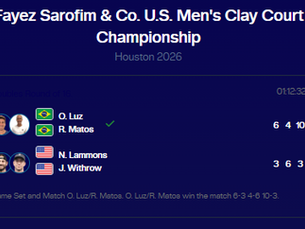 DAY 5: DOUBLES - 2026 ATP 250 FAYEZ SAROFIM & CO U.S. MEN’S CLAY COURT TENNIS