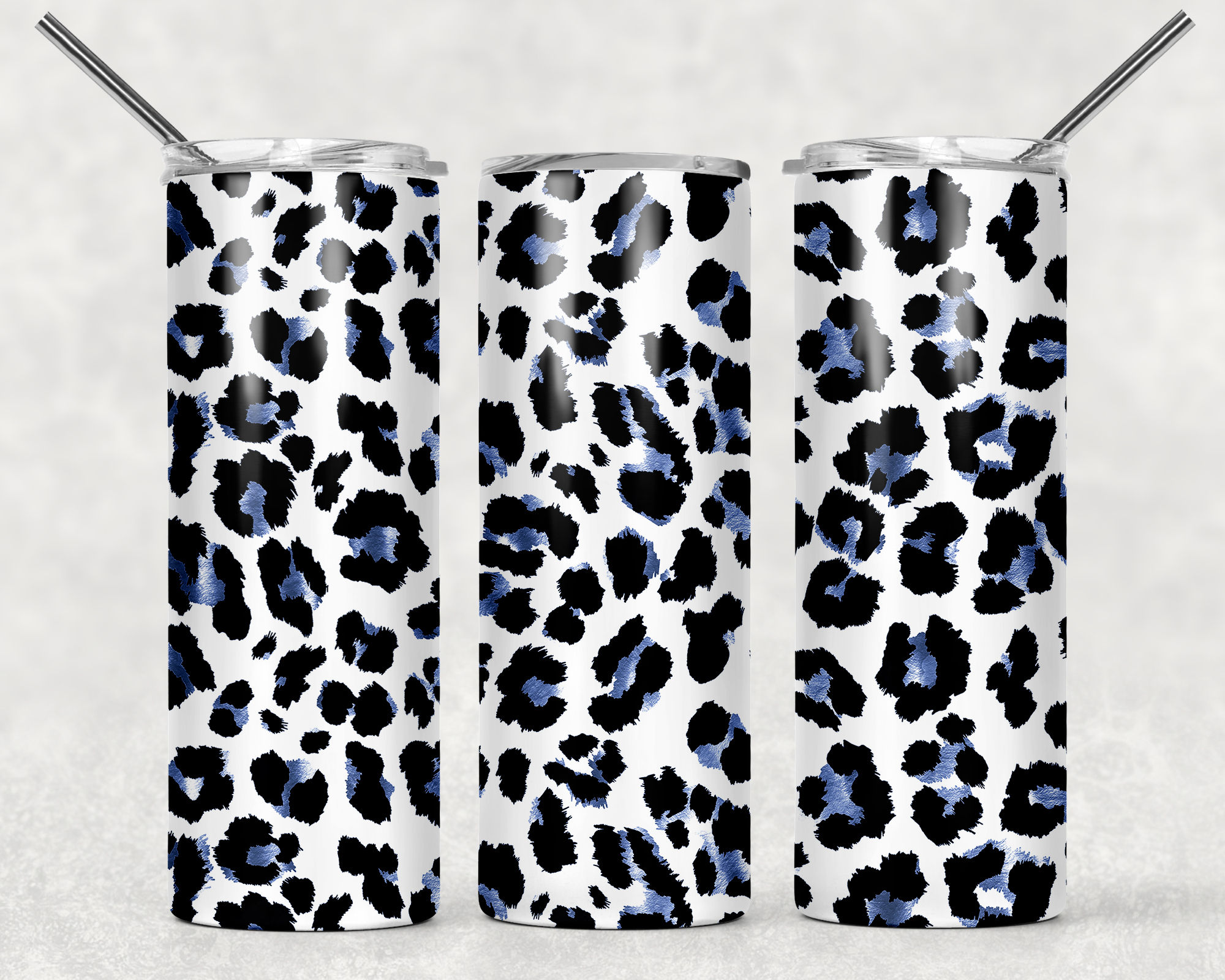 Black and White Leopard