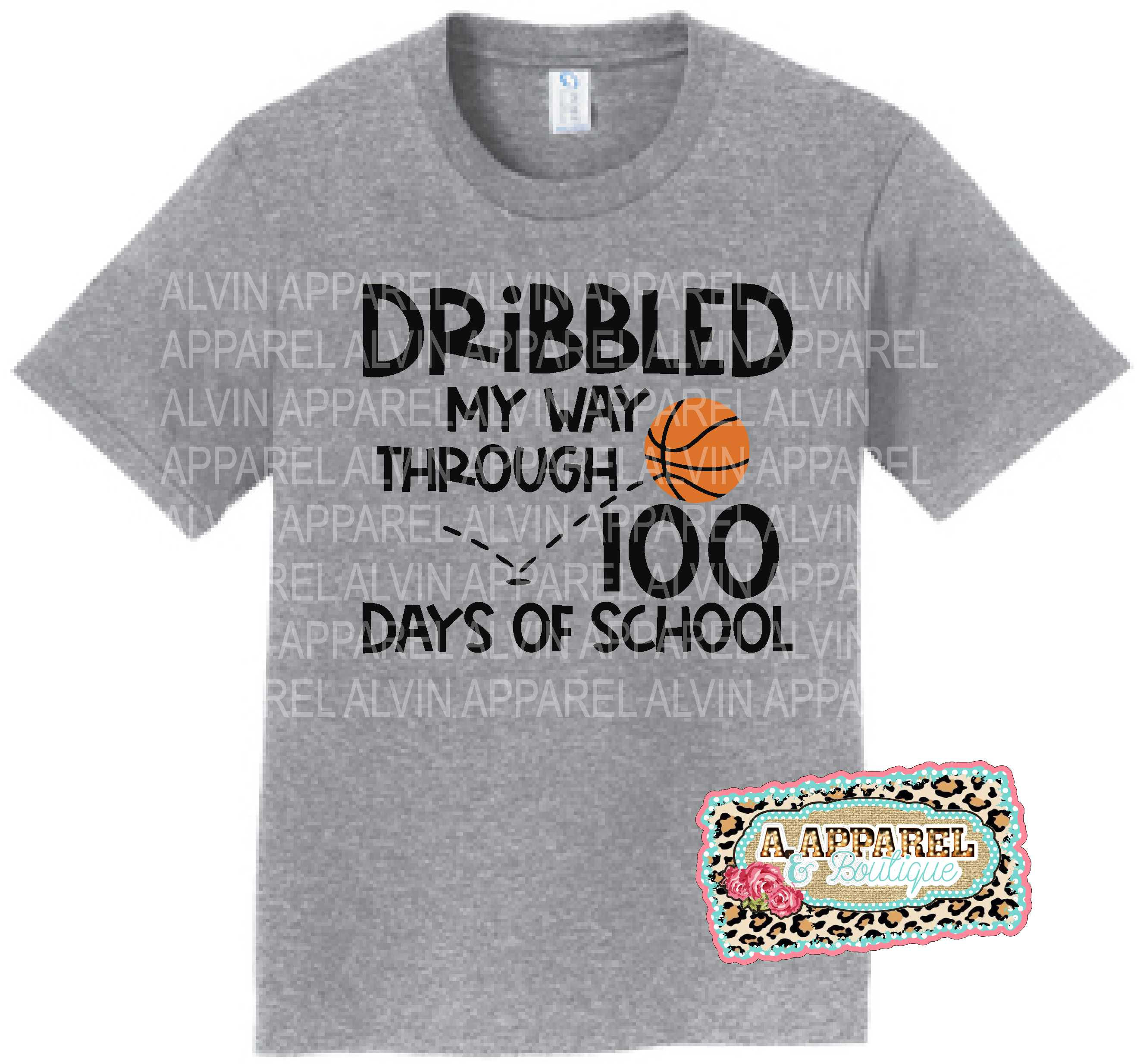 Dribbled My Way Through 100 Days of School