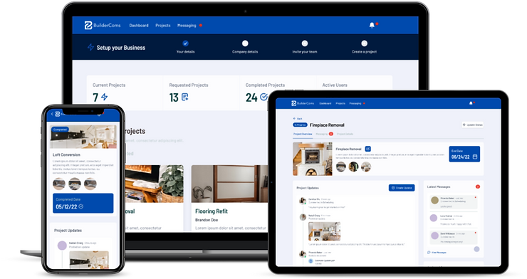 Devices Using BuilderComs