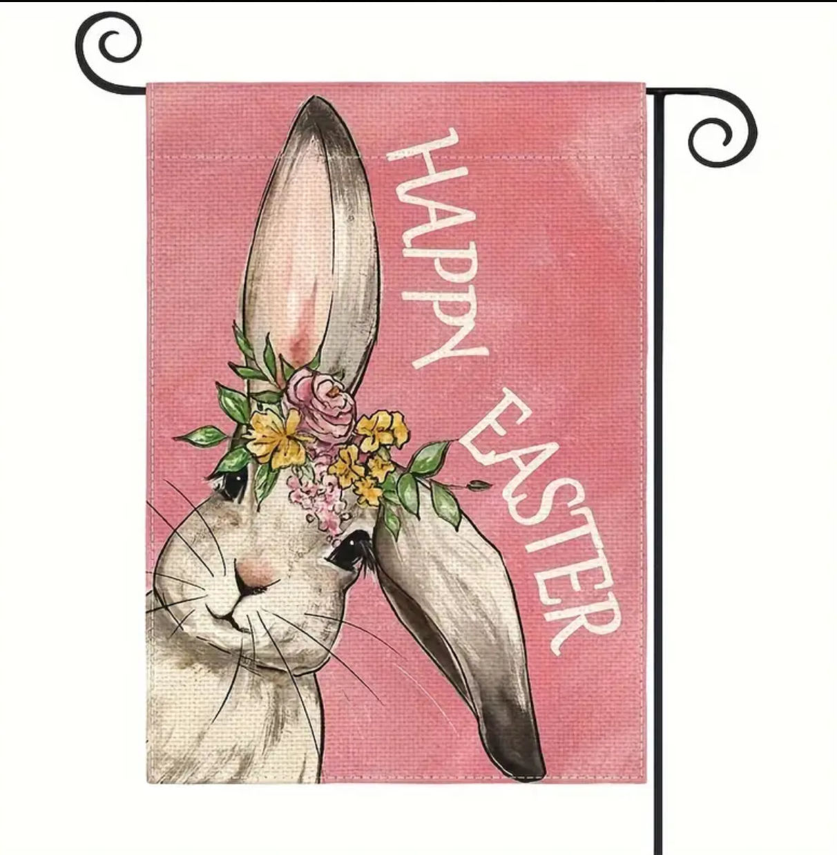 Happy Easter Garden Flag