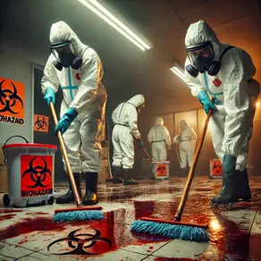 B-105: Patógenos en la Sangre y Fluidos Corporales: Protección para Técnicos de Descontaminación