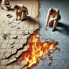 B-018: Efectos del Fuego sobre Pisos de Baldosas de Cerámica y Porcelanato: Algunas Cosas que Debes Saber