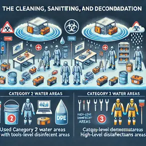 B-218: Protocolo de Limpieza y Descontaminación de Equipos en Trabajos de Mitigación y Restauración: Categorías de Agua 2 y 3
