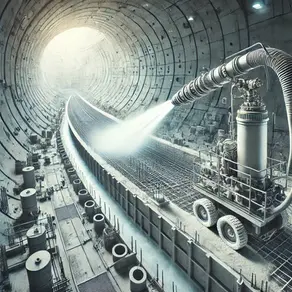 B-335: Técnica del Shotcrete: Origen, Aplicación y Ventajas en Construcción