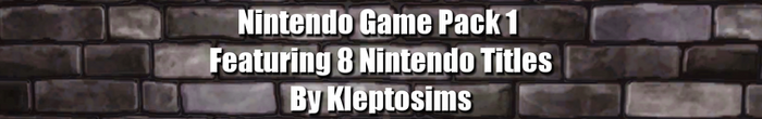 Nintendo Game Pack 1