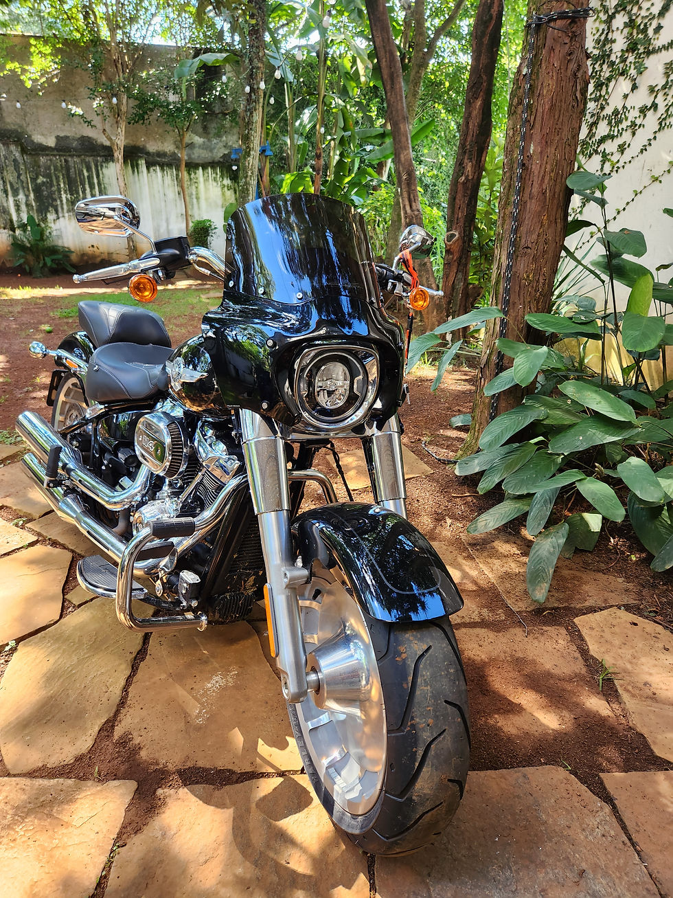 Miniatura: Fairing Fat Boy 2018 até 2026 Harley Davidson Parabrisa Carenagem Especial