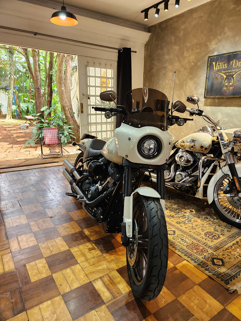 Miniatura: Fairing Low Rider 2018 até 2026 Harley Davidson Parabrisa Carenagem Especial
