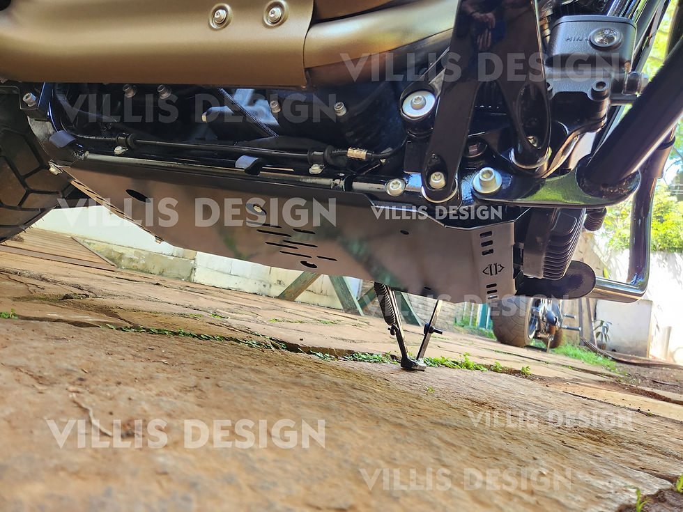 Miniatura: Protetor de Cárter Harley Softail 2018 a 2024 Profissional