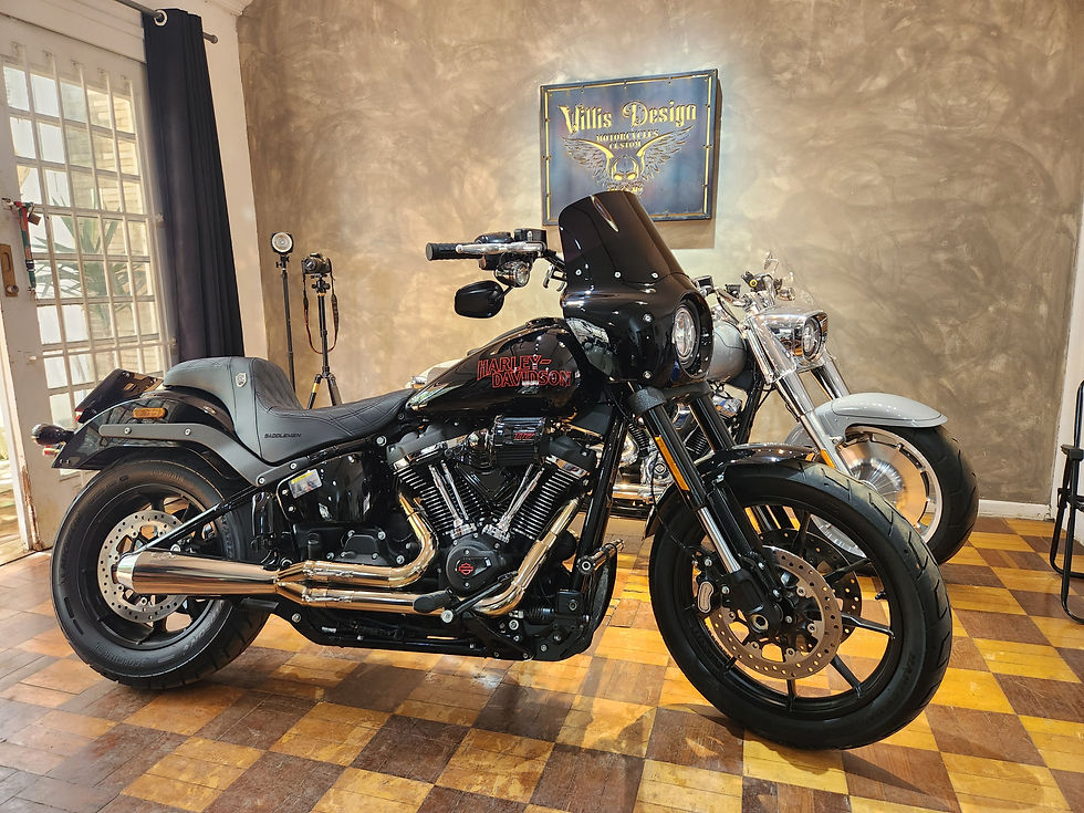 Miniatura: Fairing Low Rider 2018 até 2026 Harley Davidson Parabrisa Carenagem Especial