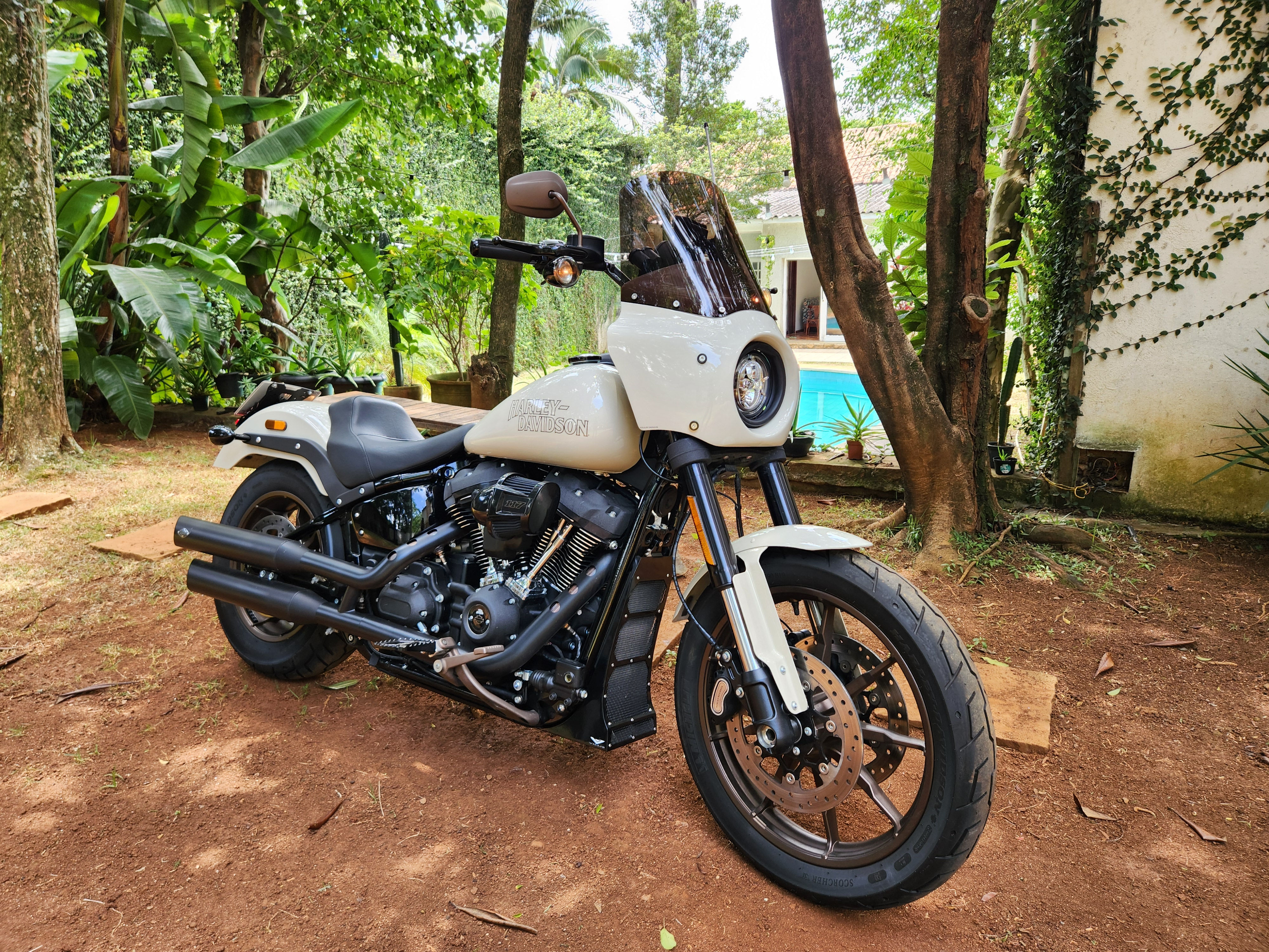 Fairing Low Rider 2018 até 2026 Harley Davidson Parabrisa Carenagem Especial