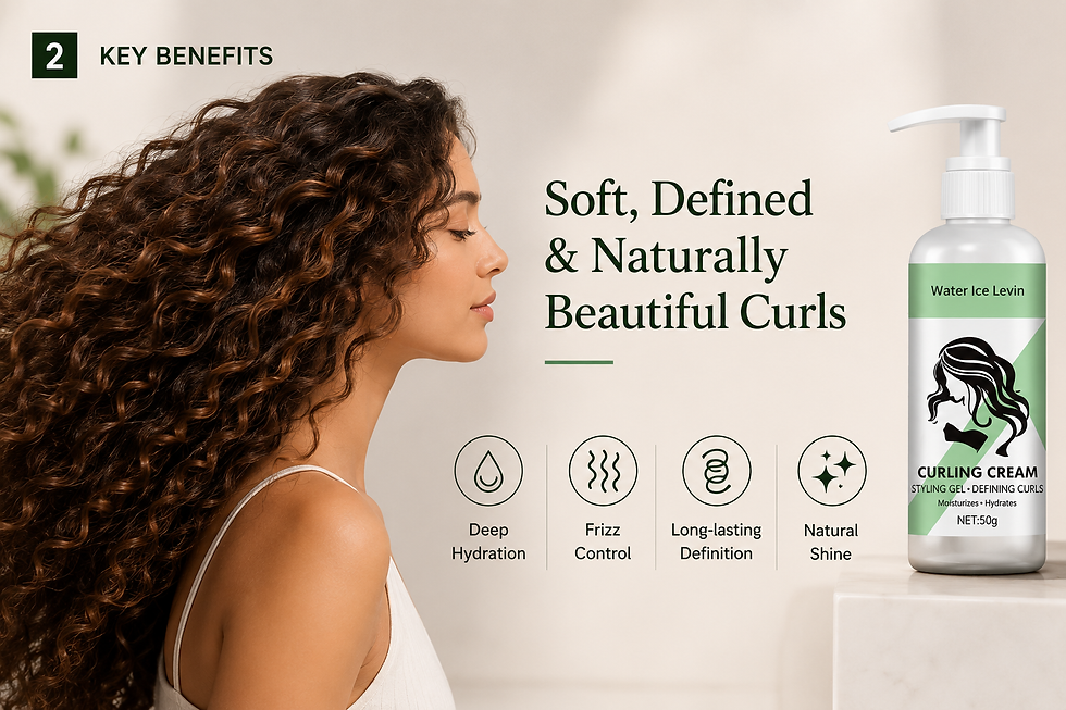 Thumbnail: Nuvielis CurlDefine -Professional Curl Defining Cream  Hydrates, Defines & Enhan