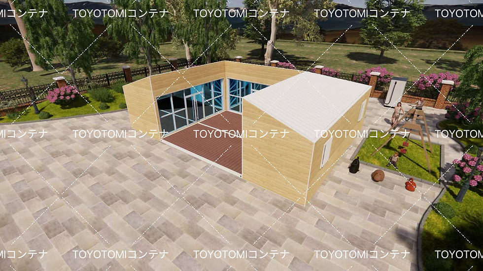 サムネイル： オーダー式コンテナハウス　高断熱外装有り