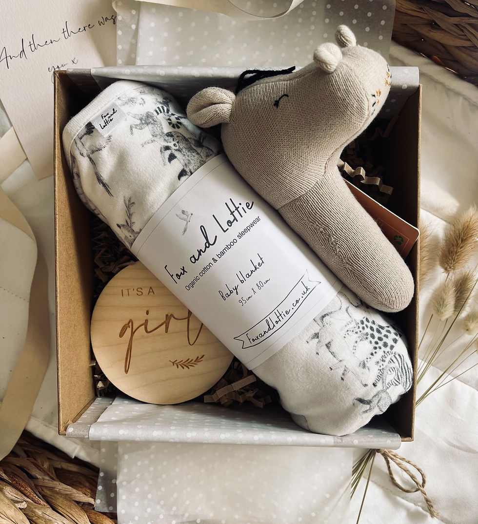 Hello little one newborn baby gift at Seb and I