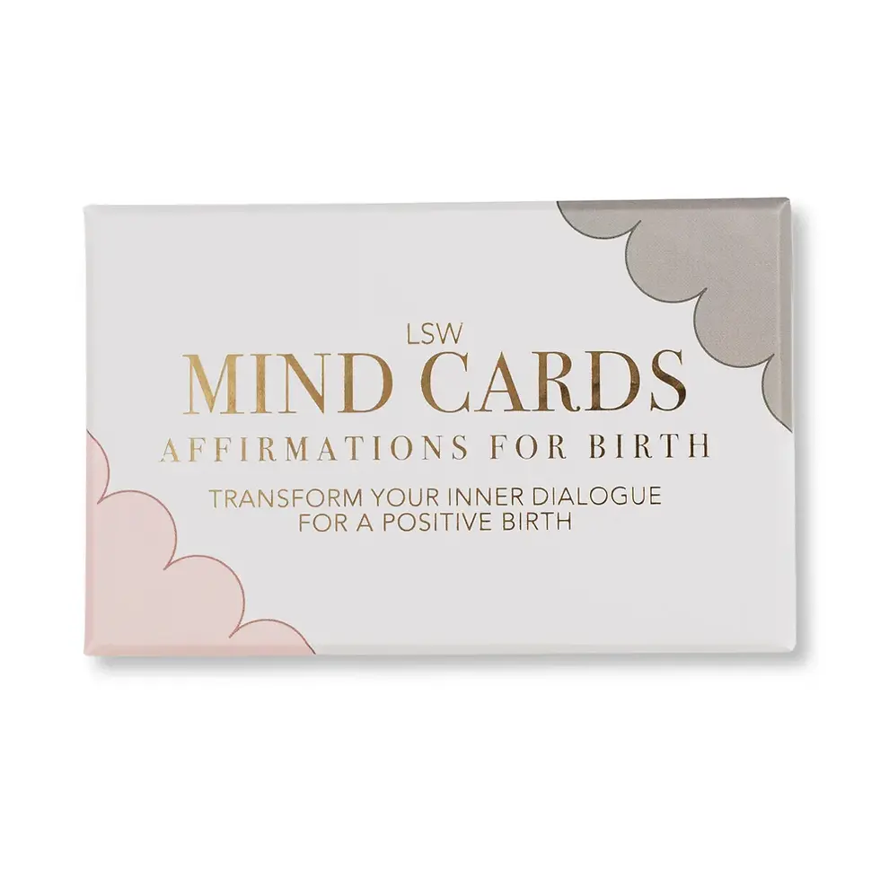 Thumbnail: Positive birth preparation cards UK