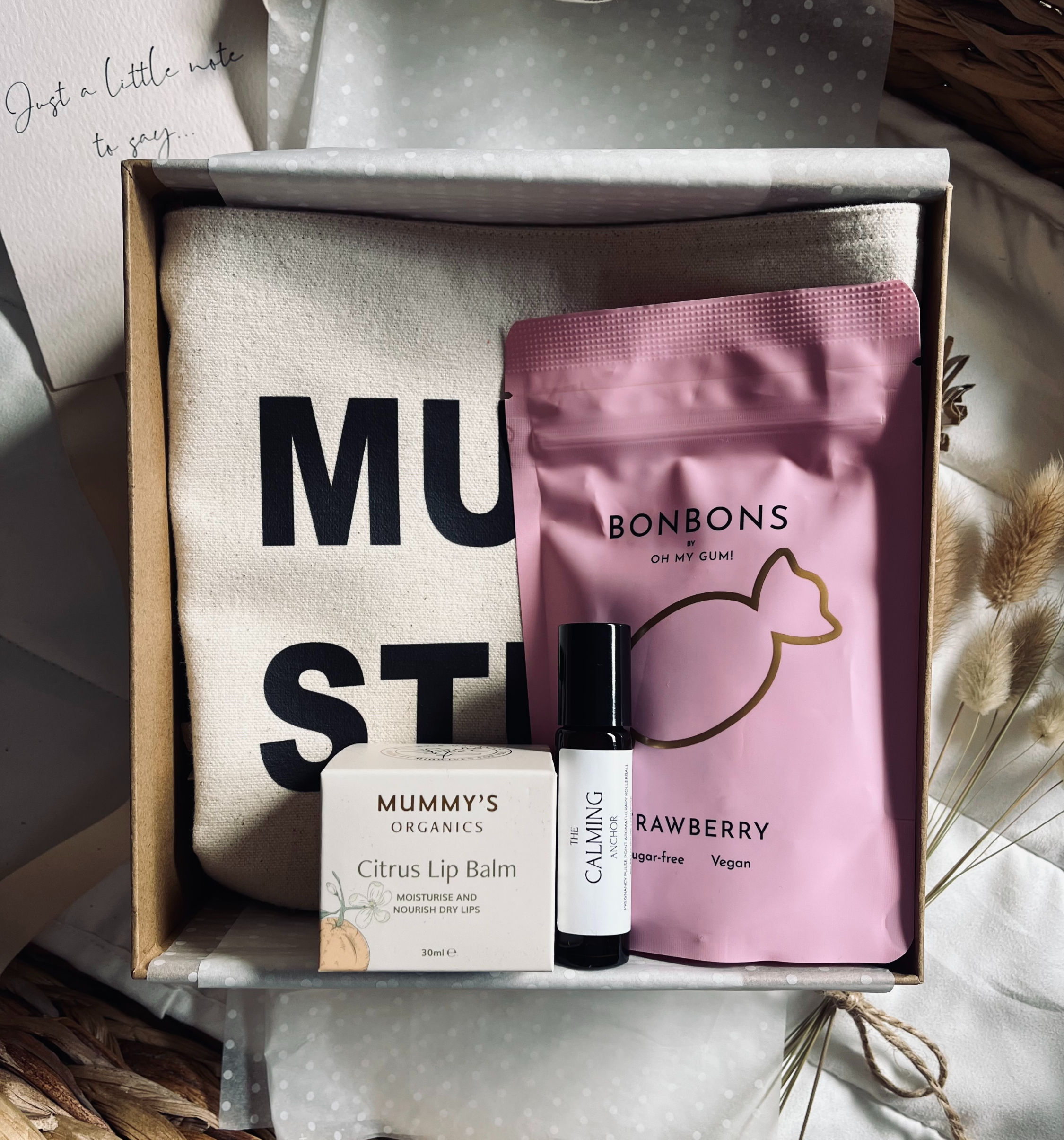 The birth bag treat box hospital bag gift at seb and I