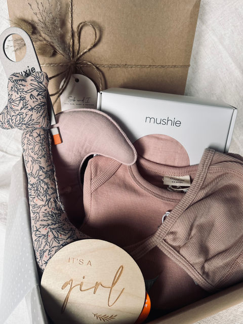 Blush Baby Girl Gift Set at Seb and I