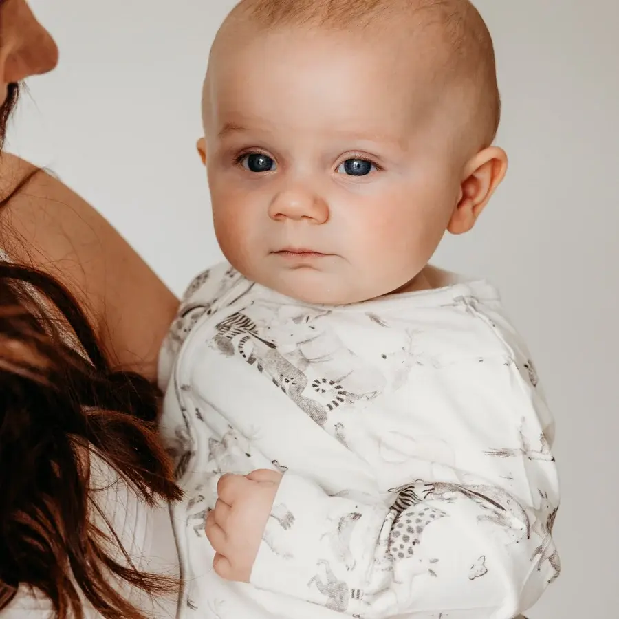 Thumbnail: Modern unisex baby grow UK