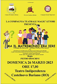 il matrimonio era ieri - rovigo