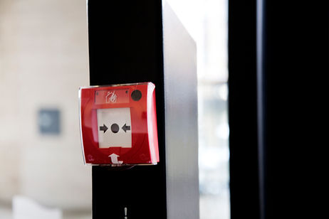 Fire Alarm Concept fire and security